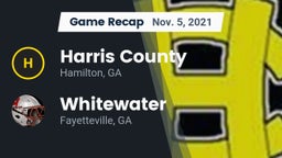 Recap: Harris County  vs. Whitewater  2021