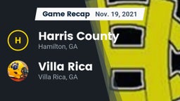 Recap: Harris County  vs. Villa Rica  2021