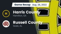 Recap: Harris County  vs. Russell County  2022