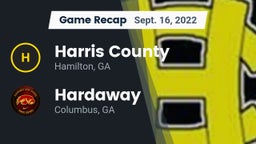 Recap: Harris County  vs. Hardaway  2022