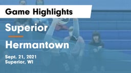 Superior  vs Hermantown  Game Highlights - Sept. 21, 2021