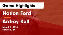 Nation Ford  vs Ardrey Kell  Game Highlights - March 5, 2024