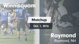 Matchup: Winnisquam vs. Raymond  2016