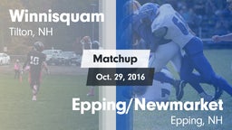 Matchup: Winnisquam vs. Epping/Newmarket  2016
