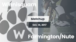 Matchup: Winnisquam vs. Farmington/Nute 2017