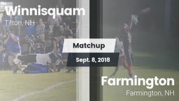 Matchup: Winnisquam vs. Farmington  2018