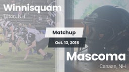 Matchup: Winnisquam vs. Mascoma  2018