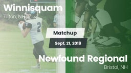 Matchup: Winnisquam vs. Newfound Regional  2019