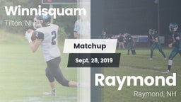 Matchup: Winnisquam vs. Raymond  2019