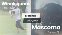 Matchup: Winnisquam vs. Mascoma  2019