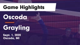 Oscoda  vs Grayling  Game Highlights - Sept. 1, 2020