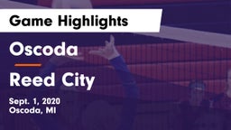 Oscoda  vs Reed City Game Highlights - Sept. 1, 2020
