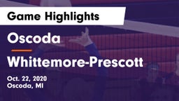Oscoda  vs Whittemore-Prescott Game Highlights - Oct. 22, 2020