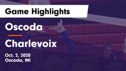 Oscoda  vs Charlevoix  Game Highlights - Oct. 2, 2020