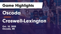 Oscoda  vs Croswell-Lexington  Game Highlights - Oct. 10, 2020