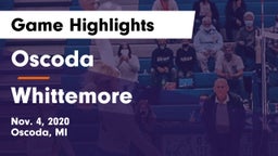 Oscoda  vs Whittemore Game Highlights - Nov. 4, 2020