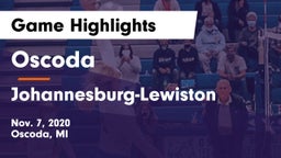 Oscoda  vs Johannesburg-Lewiston Game Highlights - Nov. 7, 2020