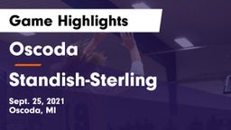 Oscoda  vs Standish-Sterling  Game Highlights - Sept. 25, 2021