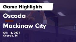 Oscoda  vs Mackinaw City Game Highlights - Oct. 16, 2021