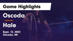 Oscoda  vs Hale Game Highlights - Sept. 13, 2022