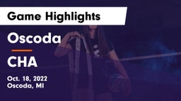 Oscoda  vs CHA Game Highlights - Oct. 18, 2022