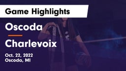 Oscoda  vs Charlevoix Game Highlights - Oct. 22, 2022