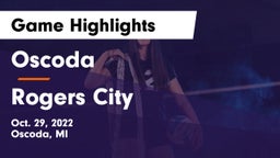 Oscoda  vs Rogers City Game Highlights - Oct. 29, 2022