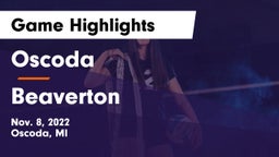 Oscoda  vs Beaverton Game Highlights - Nov. 8, 2022