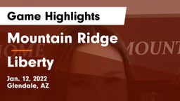 Mountain Ridge  vs Liberty  Game Highlights - Jan. 12, 2022