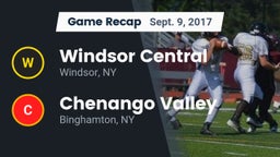 Recap: Windsor Central  vs. Chenango Valley  2017