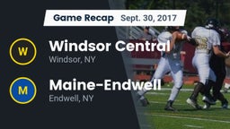 Recap: Windsor Central  vs. Maine-Endwell  2017