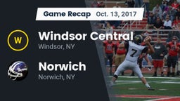 Recap: Windsor Central  vs. Norwich  2017