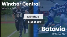 Matchup: Windsor Central vs. Batavia 2018