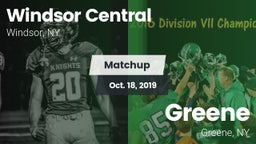 Matchup: Windsor Central vs. Greene  2019