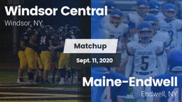 Matchup: Windsor Central vs. Maine-Endwell  2020