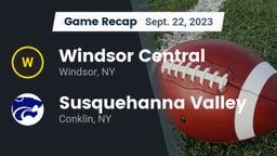 Recap: Windsor Central  vs. Susquehanna Valley  2023