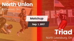 Matchup: North Union vs. Triad  2017
