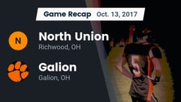 Recap: North Union  vs. Galion  2017