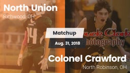 Matchup: North Union vs. Colonel Crawford  2018