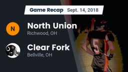 Recap: North Union  vs. Clear Fork  2018