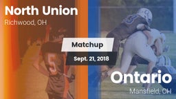 Matchup: North Union vs. Ontario  2018