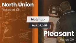 Matchup: North Union vs. Pleasant  2018