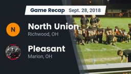 Recap: North Union  vs. Pleasant  2018