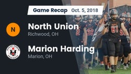 Recap: North Union  vs. Marion Harding  2018
