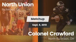 Matchup: North Union vs. Colonel Crawford  2019