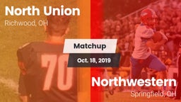 Matchup: North Union vs. Northwestern  2019