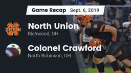 Recap: North Union  vs. Colonel Crawford  2019