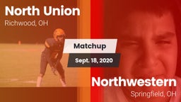 Matchup: North Union vs. Northwestern  2020
