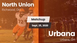 Matchup: North Union vs. Urbana  2020