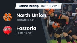 Recap: North Union  vs. Fostoria  2020